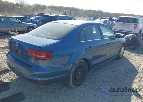 2017 Volkswagen Jetta 1.4T S z USA, uszkodzony, nr VIN 3VW2B7AJ4HM257929